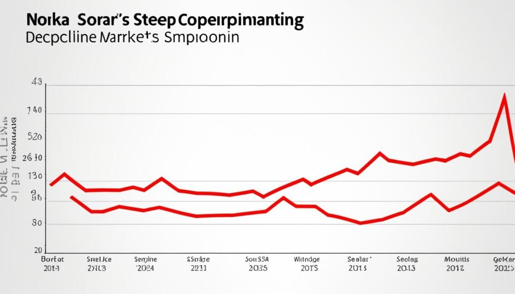 nokia market share decline